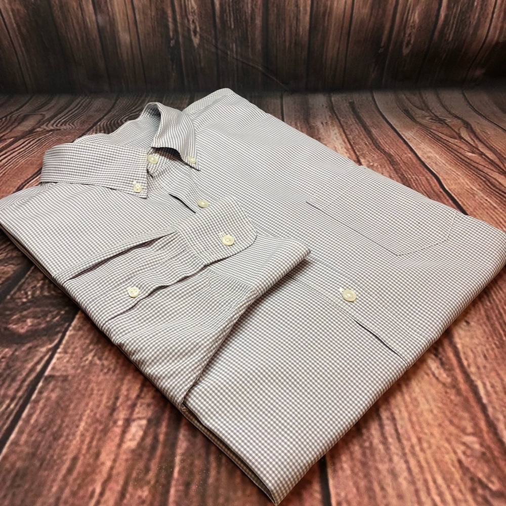 J. Crew Button Shirt Size XL 17-17 1/2 Light Blue